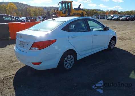 2017 Hyundai Accent Se из США, поврежденный, VIN KMHCT4AE9HU333920